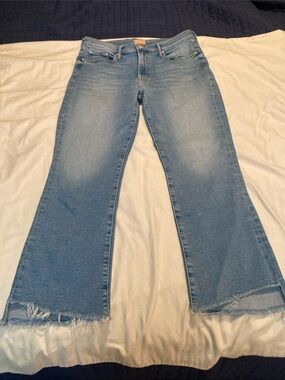 Mother the Insider Crop Step Fray Limited Edition
